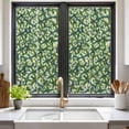 thumbnail image 2 of St. Patrick's Day Window Privacy Film, Green Lucky Clovers Ombre Static Cling UV Sun Blocking Heat Control Window Tint Day and Night, Non-Adhesive Reusable One Way Windows Privacy Cover 19.6''x39.3'', 2 of 7