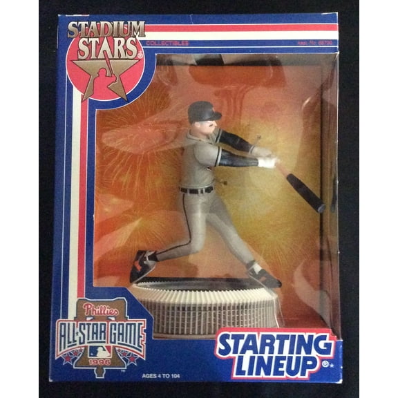 cal ripken jr. / baltimore orioles 1996 mlb stadium stars starting lineup deluxe 6 inch figure with 1996 all-star game veterans stadium display base