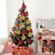 thumbnail image 4 of Hollow Faux Christmas Flower Decoration Flor artificial para la decoración del árbol de la corona de Navidad 12pcs Adepaton CPB-SSW262-1, 4 of 5