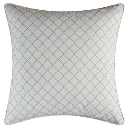 - Green Lattice Euro Sham