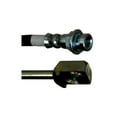 thumbnail image 2 of Genuine AC Delco For Chevy Silverado 1500 2003 2004 2005 Brake Hydraulic Hose Passenger Side | Rear Black, Silver | Corrosion Resistant Steel | EPDM Rubber Jacket | 17.3 inches Axis 1 Length | 192616, 2 of 3