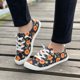 thumbnail image 1 of Zapatos de lona de corte bajo de fondo plano para mujer Zapatos planos casuales para estudiantes de versión perezosa de un pie Wmkox8yii FOPL2070, 1 of 9