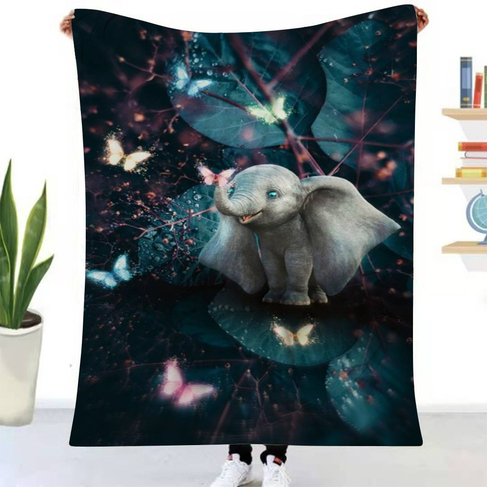 Disney Dumbo Fleece Blanket, Plush, Ultra Soft