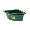 thumbnail image 2 of Little Giant Plastic Corner Feeder 26 Quart Space-Saving Livestock Feed, Green, 2 of 5