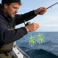 thumbnail image 4 of Decoration 2Pcs Simulation Urchins Swimming Slow Floating Soft Urchins Soft (6 Styles), 4 of 5