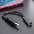 thumbnail image 2 of PD USB Type C Female to 4.5x3.0mm DC Jack Laptop Charger Adapter for HP, 2 of 7