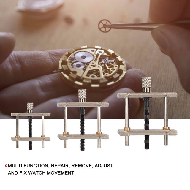 Watch Movement Holder, Practical Maintenance Tools Watch Repair Accessory, For Watchmakers Repair Watch Movement Disassemble Adjust