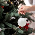 thumbnail image 3 of Ltvvegg 24Pcs Christmas Ball Ornaments, 1.57" Christmas Balls Plastic Shatterproof Christmas Tree Decorations Ornaments Balls Party Decorations, White, 3 of 3