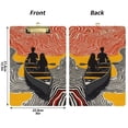 thumbnail image 5 of FORMRS Acrylic Clipboard with Low Profile Clip Standard A4 Letter Size, 12.5" x 9", Striped Boat, 5 of 8