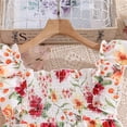 thumbnail image 6 of Tiijoy Big Girls Floral Smocked Sleeveless Dress Summer Ruffle Tiered Dress, Sizes 7-8, 6 of 8