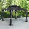 thumbnail image 1 of Hometrends 12 ft. x 12 ft. Hardtop Gazebo, 1 of 8