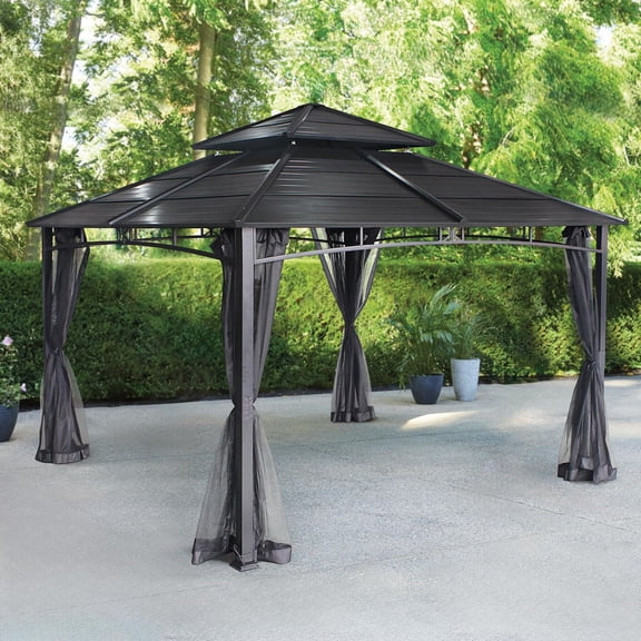 Hometrends 12 ft. x 12 ft. Hardtop Gazebo