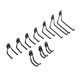 thumbnail image 3 of Ganchos dobles de metal Bling Bling para almacenamiento en pared para garaje tipo U y J, 3 of 12