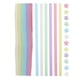 thumbnail image 1 of 540 tiras de papel de origami de colores para manualidades, papel de estrella de la suerte para manualidades, tiras de papel decorativas en colores pastel, 1 of 7