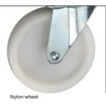 thumbnail image 2 of Gamvdout 25/30MM Swivel Caster Wheels Nylon Wheel with Top Mounting Plate 360 Degree Rotating for Industrial Office Cabinet Mute I, 2 of 6