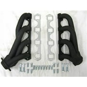 Small Block Black Ford Street Rod Shorty Exhaust Headers