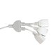 thumbnail image 5 of 1 A 3 Tomacorriente de 2 Clavijas Alimentador de CA Cable de Adaptador de Divisor Cable Sunnimix Cable del divisor de la energía de CA, 5 of 8