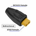 thumbnail image 2 of Xiwai XT60 Female SC100 Protocol to DC 5.5x2.5mm Female Fast Charging Adapter for RC Lipo Battery Quadcopter Multicopter Aeromodelling, 2 of 5