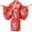 Red, variant on Toddler Kids Baby Girls Outfits Clothes New Year Dress Up Kimono Robe Japanese Traditional
