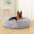 thumbnail image 2 of Calming Donut Dog Bed es Round Fluffy for Large Dogs -Anxiety Plush Machine Washable ( Large), 2 of 7