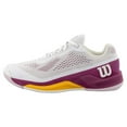 thumbnail image 2 of Wilson Women`s Rush Pro 4.0 Tennis Shoes White and Baton Rouge (  7   ), 2 of 4