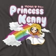 thumbnail image 2 of South Park Princess Kenny Unisex Adult T-Shirt, Charcoal, Medium, 2 of 6