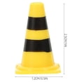 thumbnail image 3 of Miangastore Mini Traffic Cones for Kids Playing Safe Plastic cones Assorted Color 24pcs Lightweight, 3 of 8