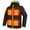 Black,Yellow, variant on PTAHDUS Men's Heated Jacket Soft Shell with Hand Warmer, with 7.4V Battery Pack