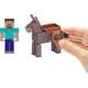 thumbnail image 2 of Figura de Acción Mattel Minecraft Steve y Burro 3.25", 2 of 4