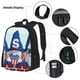 thumbnail image 3 of Balery Cute Gnomes in USA Mochila escolar 3 en 1 para niños: mochila resistente con lonchera térmica y estuche para lápices. Mochila escolar para niños y niñas., 3 of 7