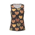 thumbnail image 4 of Xecao Heart print women's scoop neck, loose-fit workout tank tops for the gym., 4 of 9