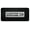 Black, variant on Mopar Garage Laser Etched Logo License Plate (Brushed Chrome)