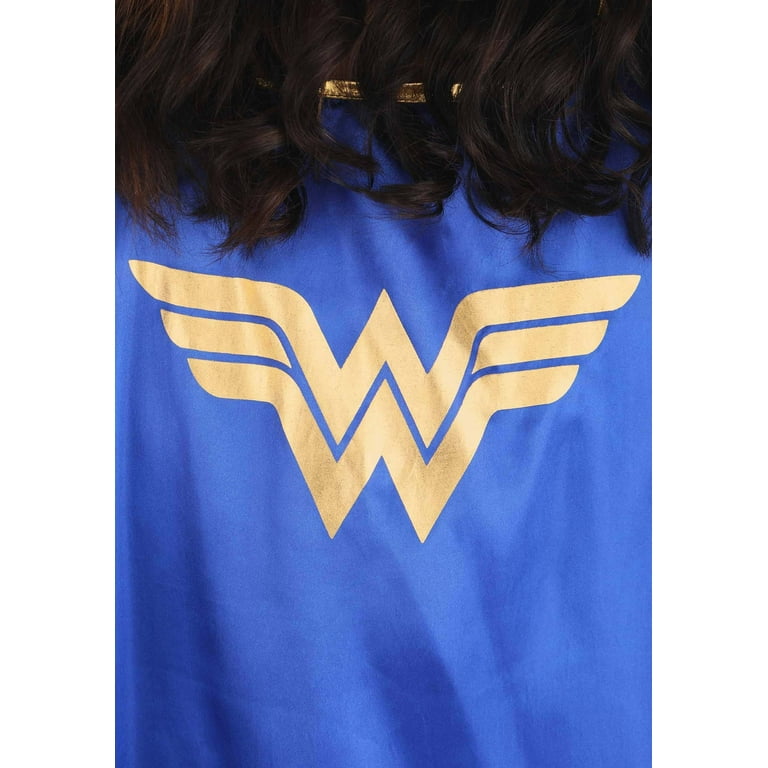 Wonder Woman Plus Size Women's Long Sleeve Dress Costume