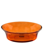 Couronne Co. Cuban Recycled Glass Bowl, 7436G08, 8 inch diameter, 17 Ounce Capacity, Orange
