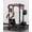 Red+Black, variant on Historyli Multi-Functional Power Rack with LAT Pulldown & Cable Crossover System, Home Gym, Red/Black