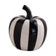 thumbnail image 2 of Figura de fruta de cerámica con pisapapeles de rayas blancas y negras, estatua artística decorativa Manzana 20x17cm, 2 of 9