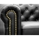 thumbnail image 4 of Sala de Piel Genuina Clásico 3-2, Sofá y Love Seat, 5 plazas, Modelo Chesterfield P/V, Color Negro, Elegante, cómodo y Clásico, Hecho en Mexico. Medidas:  Sofa 220 x 90 x 80, Love 185 x 90 x 80 cm, 4 of 10