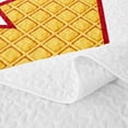 thumbnail image 5 of Erosebridal Girls Blue Q Letter Bed Spread Queen, Ice Cream Baseball Queen Coverlet Set, 3-Piece, 5 of 7
