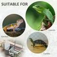 thumbnail image 2 of Resenkos Wooden Reptile Cage with 3 Windows Slide-out Tray for Turtles, Lizards, Snakes, 2 of 7