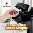 thumbnail image 4 of Rapidfire Caramel Macchiato Ketogenic High Performance Keto Coffee Pods, Supports Energy & Metabolism, Weight Loss Diet, Single Serve K Cup, Brown, 16 Count (Packaging May Vary), 4 of 5