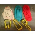 thumbnail image 4 of Tooth, Toothbrush, and Toothpaste Cookie Cutter (Set)- Fast Shipping - Sharp Edges - Exceptional Quality, 4 of 5