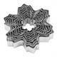 thumbnail image 1 of Cortadores de galletas en forma de copo de nieve Jadeshay 9 piezas Acero inoxidable, 1 of 8