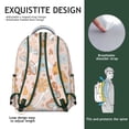 thumbnail image 5 of Cute Aesthetic Mushroom Themed Daypack for College, School Bookbag for Women Girls, Roomy Laptop Compartment, Durable Large Capacity Backpack, Perfect Student Gift, 5 of 6