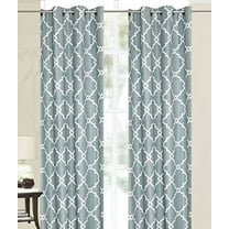 Empire Home Fashion Modern Gray Solid Grommet Blackout Curtain Panel Pairs, 55 x 84 in (2 Panels)