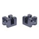 thumbnail image 4 of Soporte trasero de coche RC Vhermosa 2 uds Varilla de soporte de choque trasero Color titanio 10991T, 4 of 8