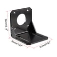 thumbnail image 2 of Uxcell L Shaped Alloy Steel Mounting Bracket for 42mm NEMA17 Stepper Motor, 2 of 5