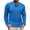 Blue, variant on Shirt for Men Long Sleeve Crew Neck Henley Shirt Loose Fit Red T-Shirts with Button Mens Workout Shirts