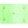 thumbnail image 1 of Ahgly Company Indoor Rectangle Solid Green Modern Area Rugs, 3' x 5', 1 of 1
