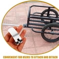 thumbnail image 3 of 2Set Aluminium Alloy Bike Trailer Connector Silver Strong Connection for Cycling, 3 of 9