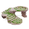 REGALWOVEN Light Yellow Turtle Ramp Decor Basking Platform Ornament for Aquarium Tank